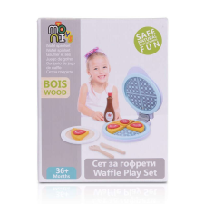 Moni Toys Fa játék Gofrisütő szett 21x17x3 cm konyhakészlet