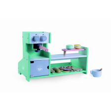 Moni Toys Fából készült kávézó fajáték