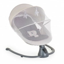 Moni ZARA elektromos hinta oldalra ringató mozgással VSZÜRKE babahinta