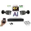  Monitorrs Security - 4K AI IP kamerarendszer 2 kamerával 8 Mpix GT - 6379K2