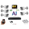  Monitorrs Security - 4K AI IP kamerarendszer 5 kamerával 8 Mpix WT - 6378K5