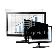  Monitorszűrő betekintésvédelmi Fellowes PrivaScreen™, 518x324 mm, 23&quot;, 16:9 monitor kellék