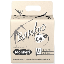 MonPeri Bamboo M, 5-9 kg (21 db) pelenka