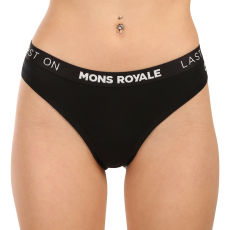 Mons Royale női alsók  Fekete merinó (100786-1169-001) M