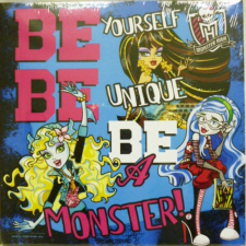  Monster High falikép dekoráció