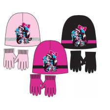  Monster High gyerek sapka + kesztyű szett 52 Cm (Világos rózsaszín) gyerek sapka