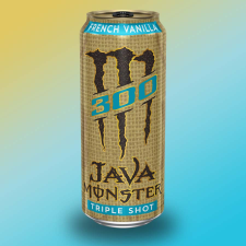  Monster Java 300 French Vanilla Triple Shot kávé 443 ml üdítő, ásványviz, gyümölcslé