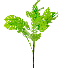  Monstera leveles bokor 3ágú M53cm 72db/# dekorációs kellék