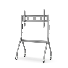  Mont Dolent A5 32&quot;-120&quot; Kerekes TV tartó padlóállvány - Szürke tv állvány és fali konzol