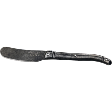 MONTARGO »Laguiole Premium Line« Vajkések fekete stonewash, 4 db kés és bárd