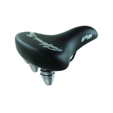 MONTE GRAPPA 1600 cruiser nyereg, 280x240 mm, 835g, fekete kerékpár nyereg
