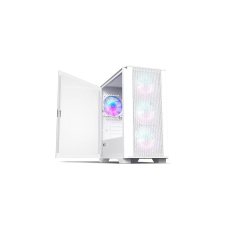 Montech AIR 100 ARGB, Micro-ATX, Tempered Glass - white számítógép ház