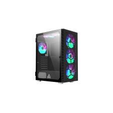 Montech X3 GLASS Midi Tower Black számítógép ház