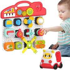 Montessori érzékelő tábla - Színes aktivitási panel egyéb bébijáték