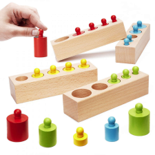 Montessori fahengeres súlyok színes kreatív és készségfejlesztő