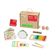Montessori zenedoboz 1-2 éves gyerekeknek készségfejlesztő