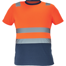  MONZON Hi-Vis póló narancs-navy XL