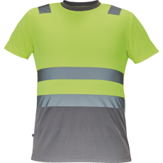 MONZON Hi-Vis póló sárga-szürke 5XL