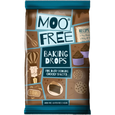 Moo Free vegán, gluténmentes sütőcsokoládé pasztilla 100 g csokoládé és édesség