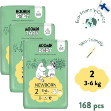 Moomin Baby 2 Newborn 3-6 kg (168 db) pelenka