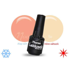 Moonbasanails Thermo Lakkzselé - 409 - rózsaszín - fehér műköröm zselé