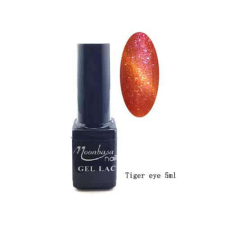  Moonbasanails Tiger Eye lakkzselé - 802 - mandarin műköröm zselé