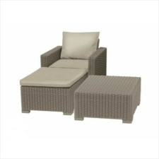  MOOREA műrattan szett cappuccino kerti bútor