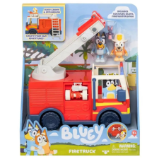 Moose Bluey tűzoltó autó játékszett játékfigura