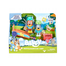 Moose Enterprise Bluey Gokart szett 2db figuráva játékfigura