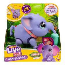 MOOSE TOYS Little Live Pets Fáni, az interaktív sétáló elefánt játék elektronikus játék