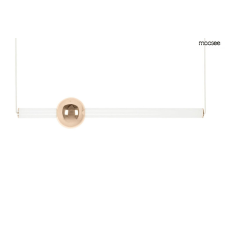 Moosee Moosee Libra 90 IN Függőlámpa Üveg-Acél Fehér-Arany LED világítás