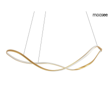 Moosee MOOSEE Waves 100 Arany Hullámos LED Függőlámpa világítás