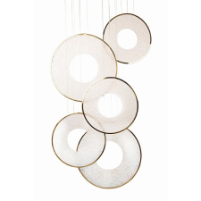 Moosee Stardust függőlámpa acél arany LED világítás