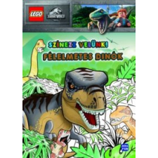 Móra Kiadó LEGO Jurassic World - Színezz velünk - Félelmetes dinók gyermek- és ifjúsági könyv