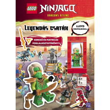 Móra Kiadó - Lego Ninjago. Legendás csaták. Kereső- és matricás foglalkoztatókönyv gyermek- és ifjúsági könyv