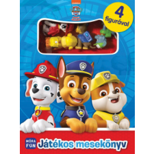 Móra Kiadó Mancs Őrjárat - Játékos mesekönyv - 4 figurával gyermek- és ifjúsági könyv