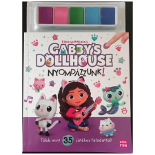 Móra Könyvkiadó Gabi babaháza - Nyomdázzunk! - Több mint 35 játékos feladattal gyermek- és ifjúsági könyv
