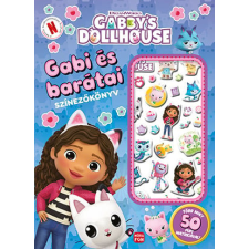 Móra Könyvkiadó Gabi és barátai - Gabi babaháza - Színezőkönyv pufi matricákkal gyermek- és ifjúsági könyv