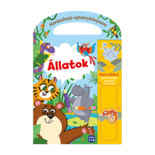 Móra Könyvkiadó Hordozható rejtvénykönyvem - Állatok gyermek- és ifjúsági könyv
