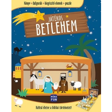 Móra Könyvkiadó Játékos Betlehem - Keltsd életre a bibliai történetet! gyermek- és ifjúsági könyv