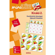 Móra Könyvkiadó Kirakó 2. - miniLÜK - Kombinációs készséget fejlesztő füzet 2-4. gyermek- és ifjúsági könyv