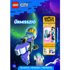Móra Könyvkiadó LEGO City - Űrmisszió - Űrhajós minifigurával és roverrel kreatív és készségfejlesztő