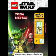 Móra Könyvkiadó Lego Star Wars: Yoda mester - Yoda és a fénykardja minifigurával kreatív és készségfejlesztő
