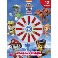 Móra Könyvkiadó Mancs őrjárat - Játékos hősök - zsírkrétás színezőkönyv gyermek- és ifjúsági könyv