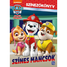 Móra Könyvkiadó Mancs Őrjárat - Színes mancsok - Színezőkönyv gyermek- és ifjúsági könyv