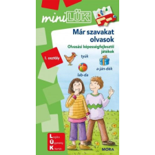 Móra Könyvkiadó Már szavakat olvasok - LDI248 - Olvasási képességfejlesztő játékok - miniLÜK gyermek- és ifjúsági könyv