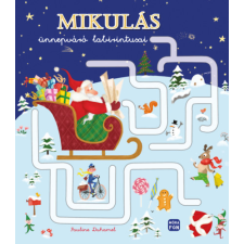 Móra Könyvkiadó Mikulás ünnepváró labirintusai gyermek- és ifjúsági könyv