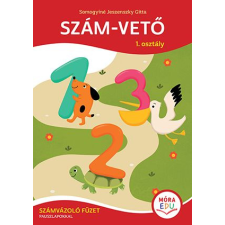 Móra Könyvkiadó Szám-vető 1. osztály számvázoló füzet pauszlapokkal gyermek- és ifjúsági könyv
