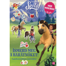 Móra Könyvkiadó Szilaj - zabolátlanok - ismerd meg a barátnőket!(foglalkoztatókönyv matricákkal) gyermek- és ifjúsági könyv