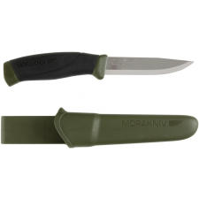 MORAKNIV Kés Mora Clipper 860MG zöld műanyag tokkal tányér és evőeszköz